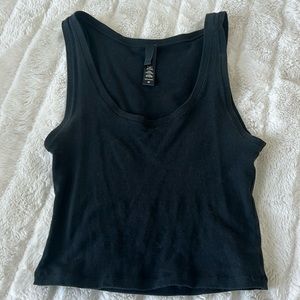 Skims black tank top size xs